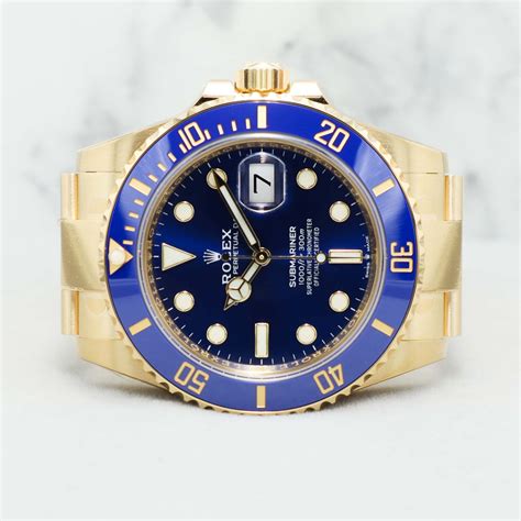 rolex submariner blue gold price singapore|Rolex Submariner all gold price.